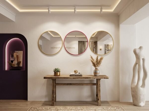 CIRCULAR DE 60CM C0N MARCO DE GOMA